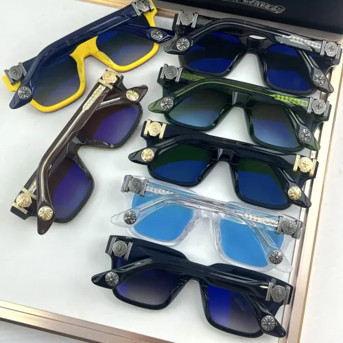 Replica Chrome Hearts AAA Quality Sunglasses #1435341 $82.00 USD for Wholesale