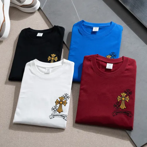 Replica Chrome Hearts T-Shirts Short Sleeved For Unisex #1436588 $36.00 USD for Wholesale
