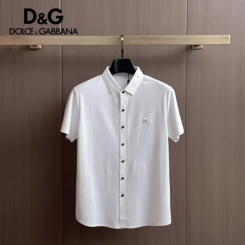 Dolce & Gabbana D&G Shirts Short Sleeved For Men #1436950