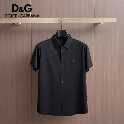 Dolce & Gabbana D&G Shirts Short Sleeved For Men #1436953