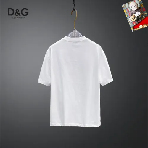 Replica Dolce & Gabbana D&G T-Shirts Short Sleeved For Unisex #1437086 $25.00 USD for Wholesale