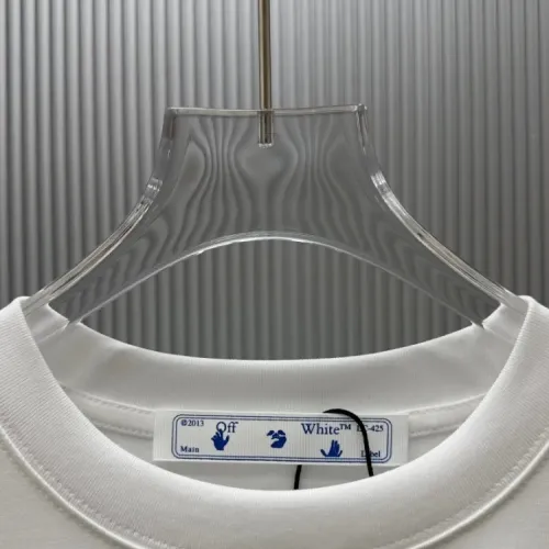 Replica Off-White T-Shirts Short Sleeved For Unisex #1437189 $34.00 USD for Wholesale