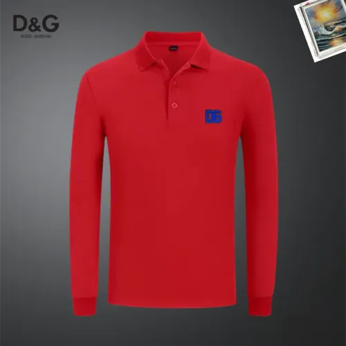 Dolce & Gabbana D&G T-Shirts Long Sleeved For Men #1437274