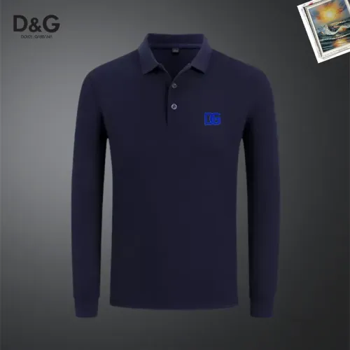 Dolce & Gabbana D&G T-Shirts Long Sleeved For Men #1437278