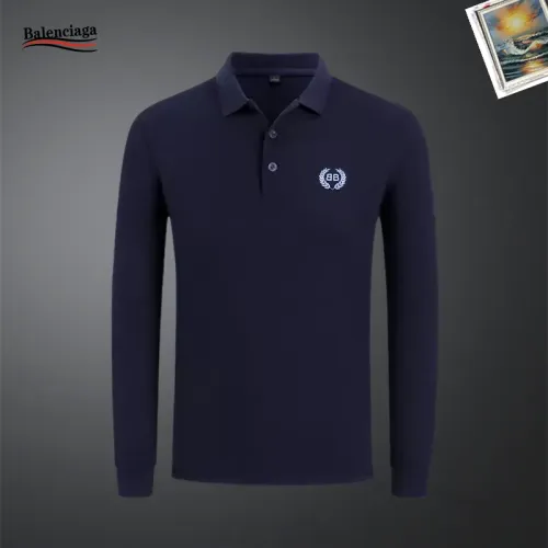 Balenciaga T-Shirts Long Sleeved For Men #1437329