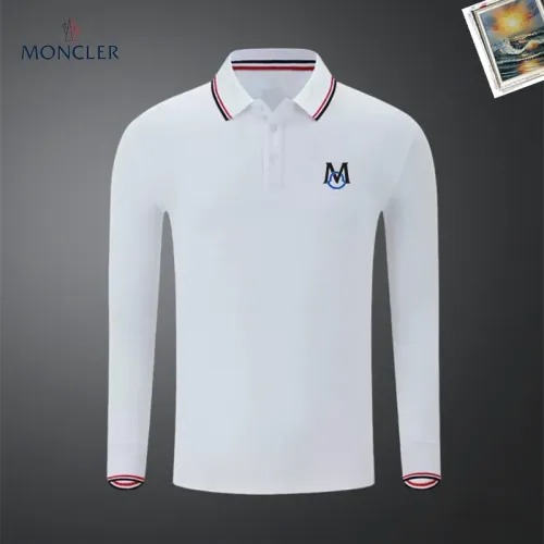 Moncler T-Shirts Long Sleeved For Men #1437370