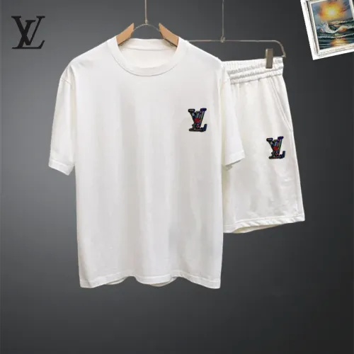Louis Vuitton LV Tracksuits Short Sleeved For Men #1437708