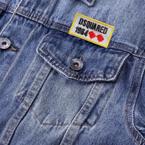 Replica Dsquared Jackets Long Sleeved For Men #1437757 $60.00 USD for Wholesale