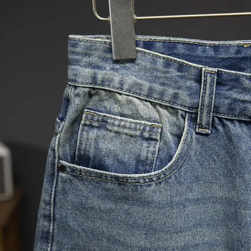 Replica Moncler Jeans For Men #1437787 $40.00 USD for Wholesale