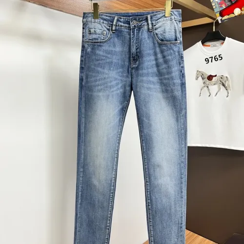 Replica Moncler Jeans For Men #1437808 $48.00 USD for Wholesale