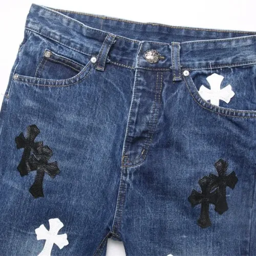 Replica Chrome Hearts Jeans For Men #1437830 $48.00 USD for Wholesale