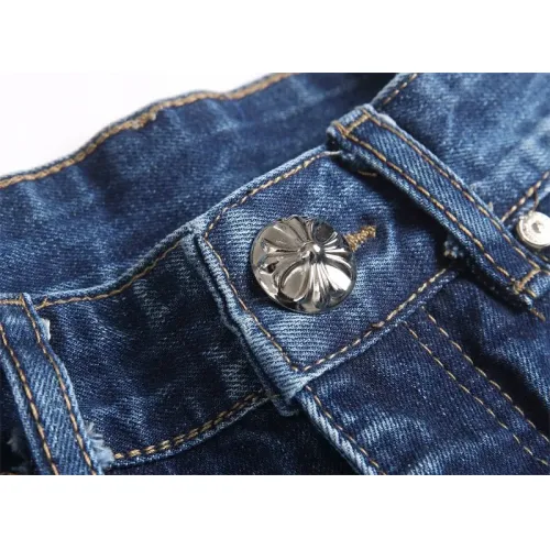 Replica Chrome Hearts Jeans For Men #1437830 $48.00 USD for Wholesale
