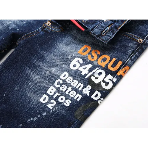 Replica Dsquared Jeans For Men #1437833 $48.00 USD for Wholesale