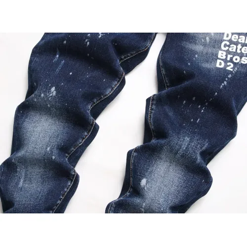 Replica Dsquared Jeans For Men #1437833 $48.00 USD for Wholesale
