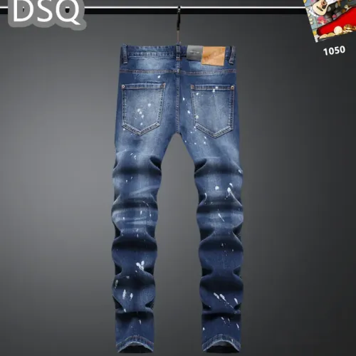 Replica Dsquared Jeans For Men #1437834 $48.00 USD for Wholesale