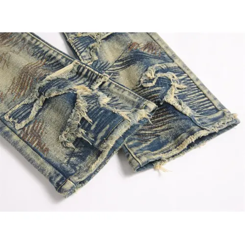 Replica Amiri Jeans For Men #1437840 $48.00 USD for Wholesale