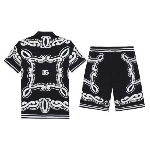 Replica Dolce & Gabbana D&G Tracksuits Short Sleeved For Men #1437893 $52.00 USD for Wholesale