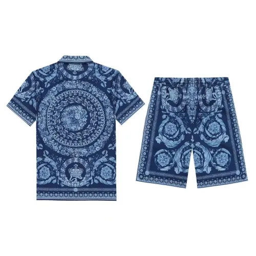 Replica Versace Tracksuits Short Sleeved For Men #1437907 $52.00 USD for Wholesale