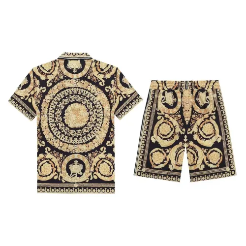 Replica Versace Tracksuits Short Sleeved For Men #1437910 $52.00 USD for Wholesale