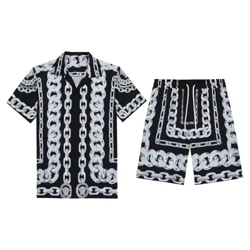 Versace Tracksuits Short Sleeved For Men #1437914