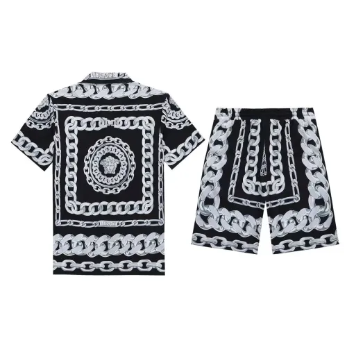 Replica Versace Tracksuits Short Sleeved For Men #1437914 $52.00 USD for Wholesale