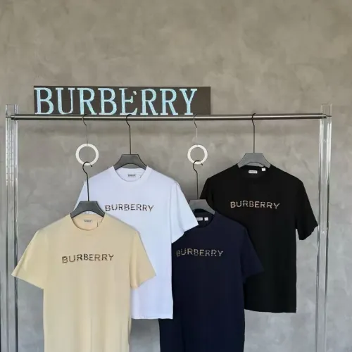Replica Burberry T-Shirts Short Sleeved For Men #1438113 $32.00 USD for Wholesale
