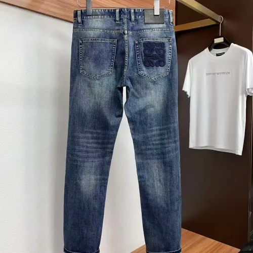 Replica LOEWE Jeans For Men #1438280 $48.00 USD for Wholesale