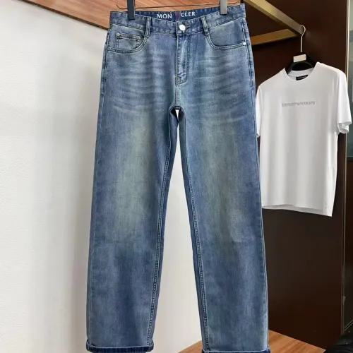 Replica Moncler Jeans For Men #1438286 $48.00 USD for Wholesale