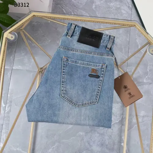Replica Burberry Jeans For Men #1438305 $39.00 USD for Wholesale
