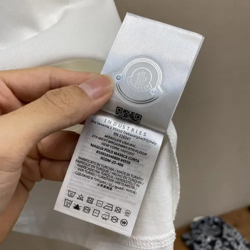 Replica Moncler T-Shirts Short Sleeved For Men #1438332 $39.00 USD for Wholesale