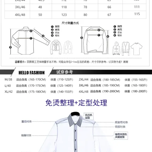 Replica Burberry Shirts Long Sleeved For Men #1438384 $64.00 USD for Wholesale