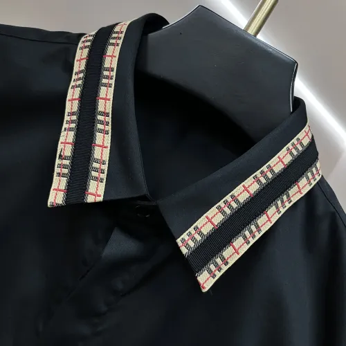 Replica Burberry Shirts Long Sleeved For Men #1438385 $64.00 USD for Wholesale