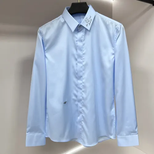 Christian Dior Shirts Long Sleeved For Men #1438405