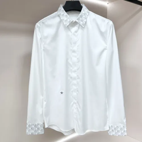 Christian Dior Shirts Long Sleeved For Men #1438407