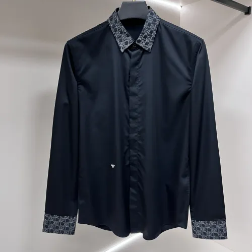 Christian Dior Shirts Long Sleeved For Men #1438409