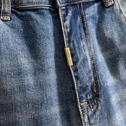 Replica Dolce & Gabbana D&G Jeans For Men #1438410 $72.00 USD for Wholesale