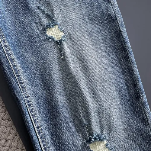 Replica Burberry Jeans For Men #1438471 $72.00 USD for Wholesale