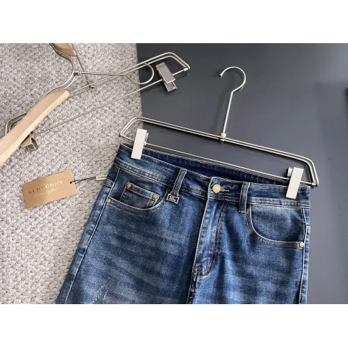 Replica Burberry Jeans For Men #1438485 $72.00 USD for Wholesale