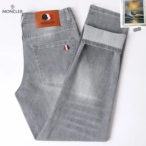 Replica Moncler Jeans For Men #1438506 $48.00 USD for Wholesale