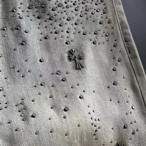Replica Chrome Hearts Jeans For Men #1438578 $68.00 USD for Wholesale