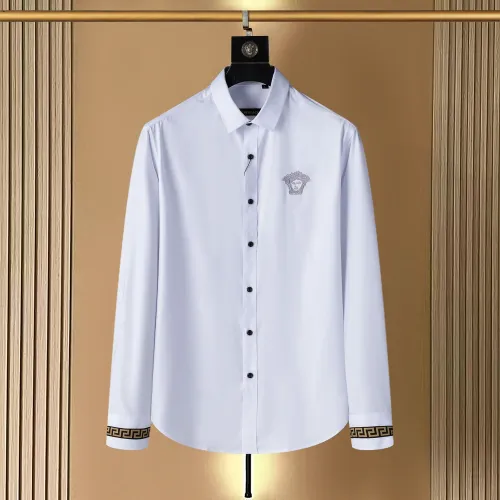 Versace Shirts Long Sleeved For Men #1438793