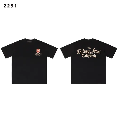 Amiri T-Shirts Short Sleeved For Unisex #1438800