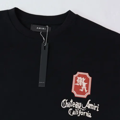 Replica Amiri T-Shirts Short Sleeved For Unisex #1438800 $29.00 USD for Wholesale