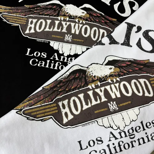 Replica Amiri T-Shirts Short Sleeved For Unisex #1438801 $32.00 USD for Wholesale