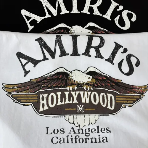 Replica Amiri T-Shirts Short Sleeved For Unisex #1438802 $32.00 USD for Wholesale