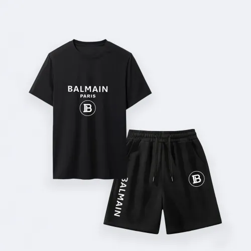 Balmain Tracksuits Short Sleeved For Men #1438831