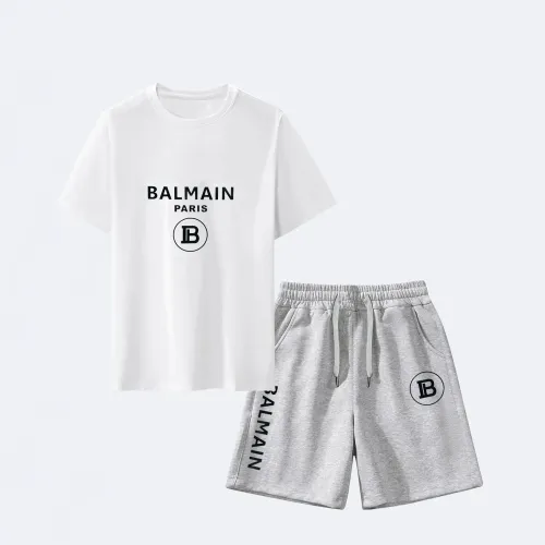 Balmain Tracksuits Short Sleeved For Men #1438832