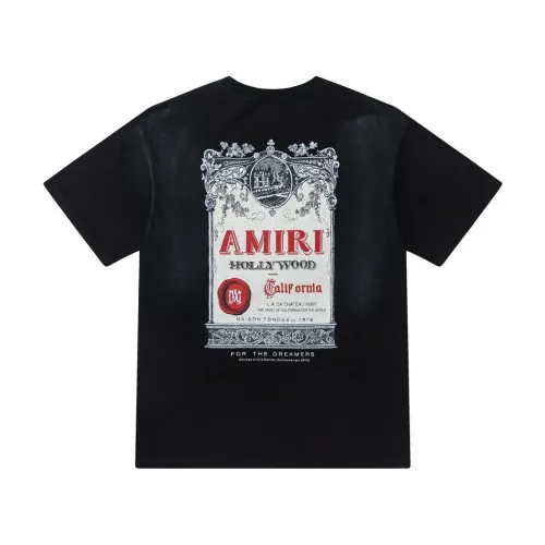 Amiri T-Shirts Short Sleeved For Unisex #1439081