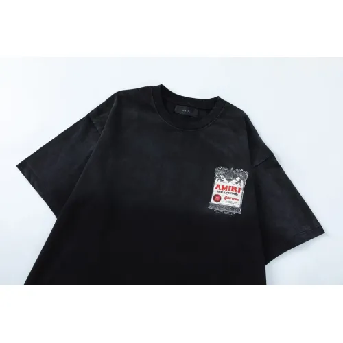 Replica Amiri T-Shirts Short Sleeved For Unisex #1439081 $42.00 USD for Wholesale