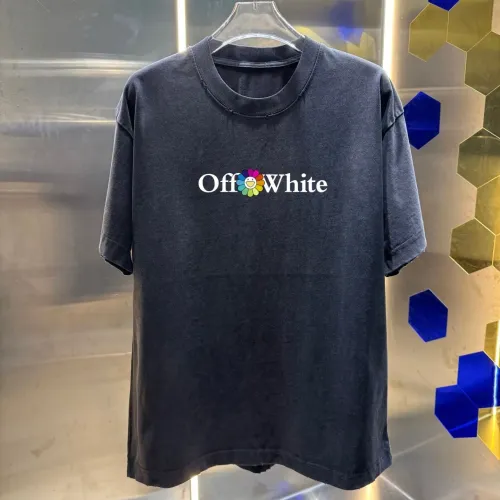 Replica Off-White T-Shirts Short Sleeved For Unisex #1439101 $45.00 USD for Wholesale